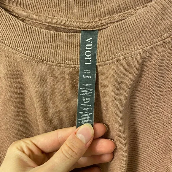 Vuori Sunnyside Cropped Crew - Picture 3 of 3